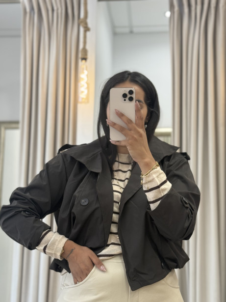 GABARDINA VALERIA CHOCO