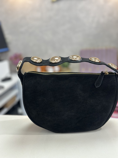 BOLSO TACHAS NEGRO
