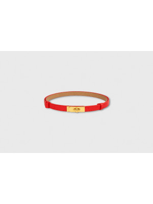 CINTURON HERMES PIEL ROJA