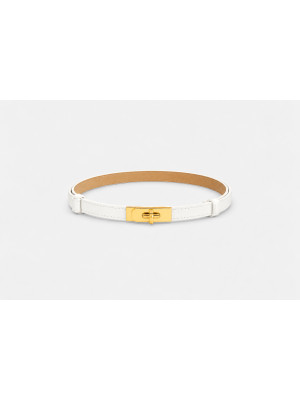 CINTURON BLANCO HERMES