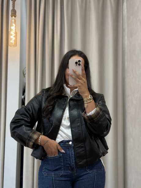 CHAQUETA GEME NEGRA