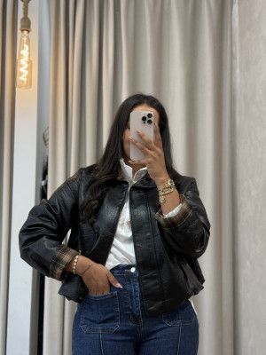 CHAQUETA GEME NEGRA
