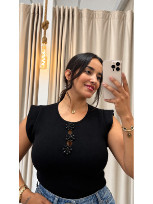 CAMISETA JAPONESA NEGRA