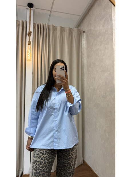 CAMISA PAÑUELO AZUL
