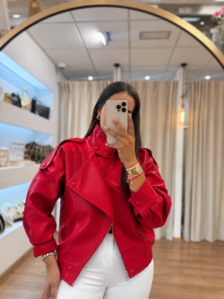 CHAQUETA ROSALIA ROJA
