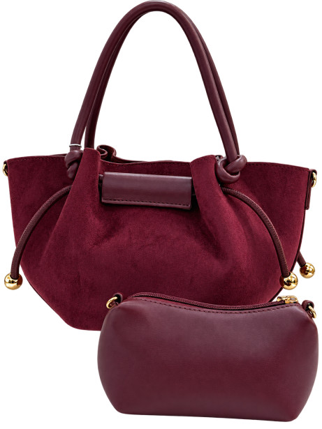 BOLSO LARA GRANATE