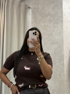 CAMISETA TOBY CHOCO