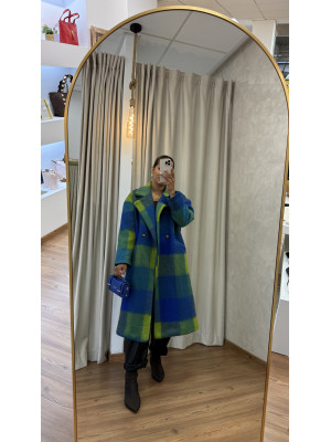 ABRIGO CLAUDIA VERDE AZUL