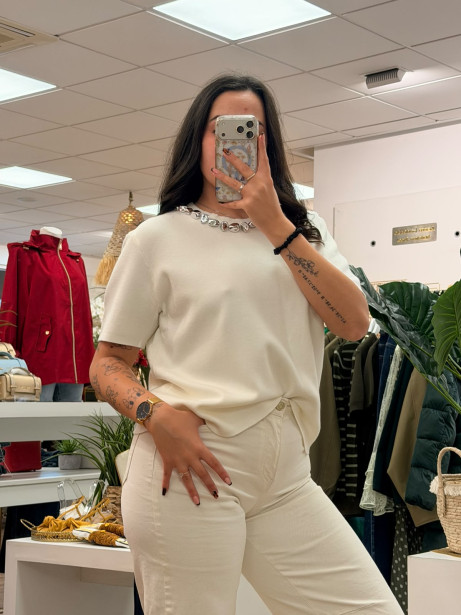 JERSEY SHEILA BLANCO/PLATA
