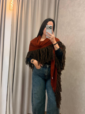 PONCHO LURDES TEJA/MA