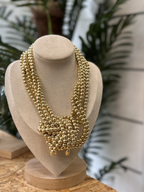 COLLAR DOBLE DORADO