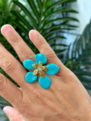 ANILLO AMAPOLA AZUL