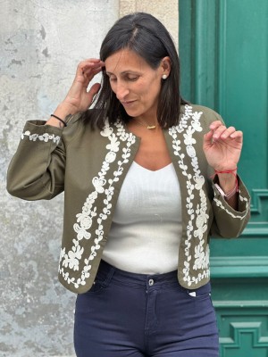 CHAQUETA MORENI VERDE